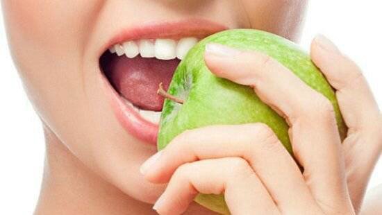 Яблоки и здоровье зубов